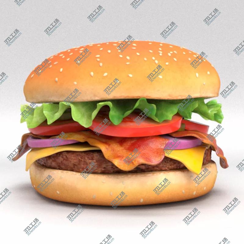 images/goods_img/2021040162/3D model 3D Burger 01/2.jpg